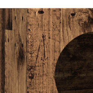 vidaXL Buffet Bois de récupération 40 x 35 x 100,5 cm Bois d'ingénierie