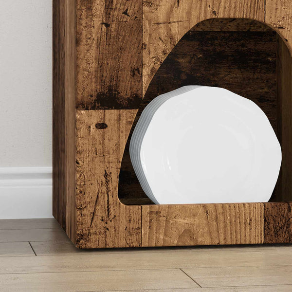 vidaXL Buffet Bois de récupération 40 x 35 x 100,5 cm Bois d'ingénierie