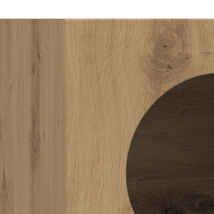 vidaXL Buffet Chêne Artisan 40 x 35 x 100,5 cm Bois d'ingénierie