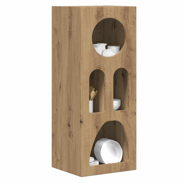 vidaXL Buffet Chêne Artisan 40 x 35 x 100,5 cm Bois d'ingénierie