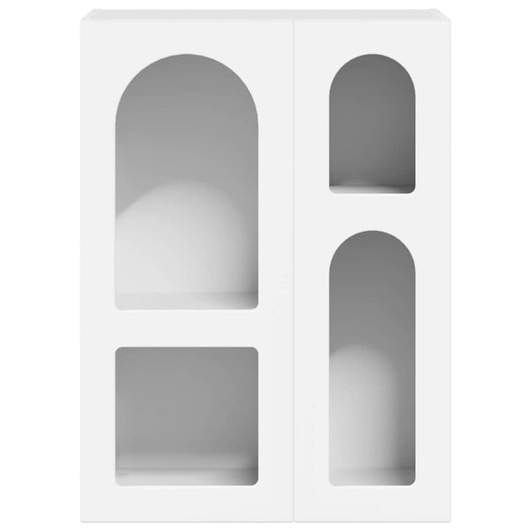vidaXL Buffet blanc 59 x 35 x 80,5 cm bois d'ingénierie