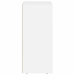 vidaXL Buffet blanc 59 x 35 x 80,5 cm bois d'ingénierie