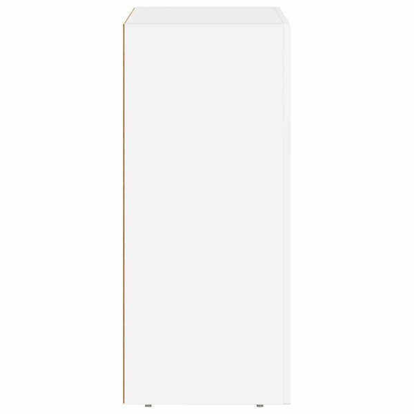 vidaXL Buffet blanc 59 x 35 x 80,5 cm bois d'ingénierie