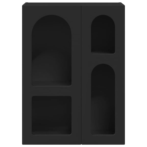 vidaXL Buffet noir 59 x 35 x 80,5 cm Aggloméré