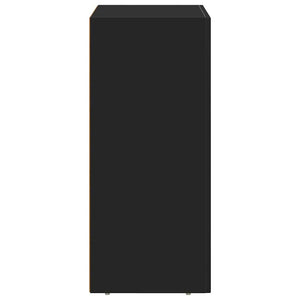 vidaXL Buffet noir 59 x 35 x 80,5 cm Aggloméré