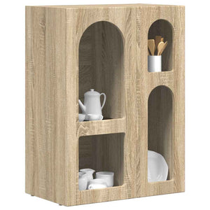 vidaXL Buffet chêne Sonoma 59 x 35 x 80,5 cm bois d'ingénierie