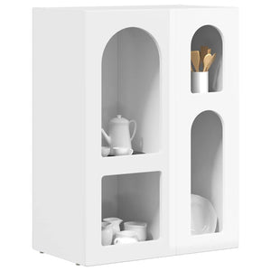 Sideboard Hochglanz Weiß 59x35x80,5cm