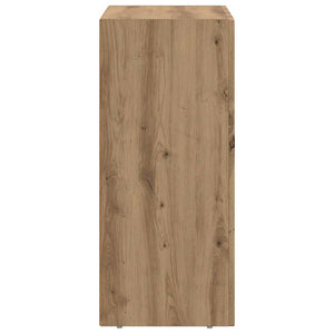vidaXL Buffet chêne artisanal 59 x 35 x 80,5 cm, bois d'ingénierie