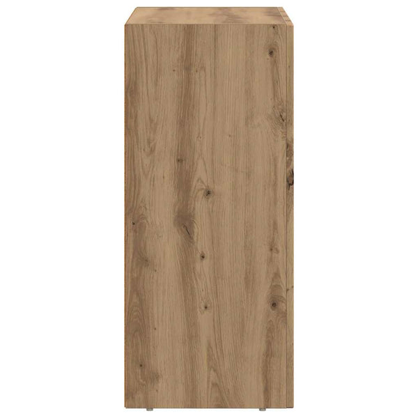 vidaXL Buffet chêne artisanal 59 x 35 x 80,5 cm, bois d'ingénierie