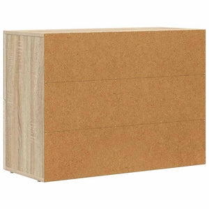 vidaXL Commode Chêne Sonoma 80,5x35x59 cm Bois d'ingénierie