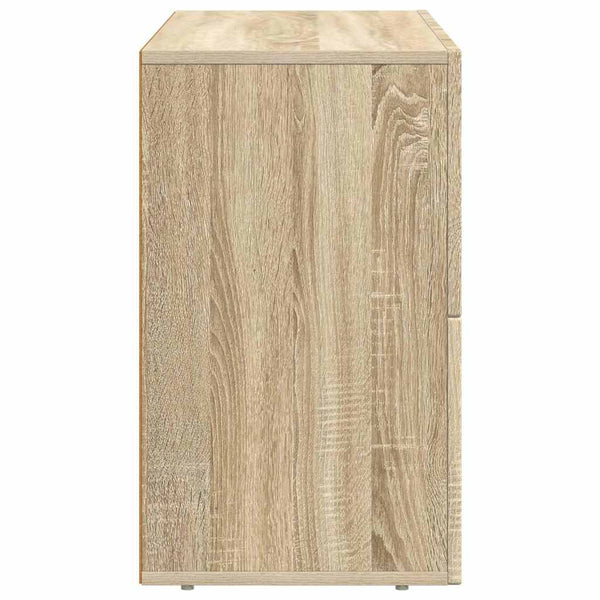 vidaXL Commode Chêne Sonoma 80,5x35x59 cm Bois d'ingénierie