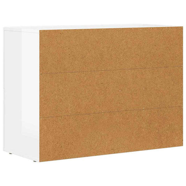 Hochglanz Weißes Sideboard 80,5 cm