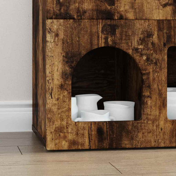 Sideboard Geräucherte Eiche 80,5 cm