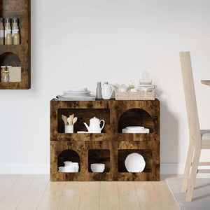 Sideboard Geräucherte Eiche 80,5 cm