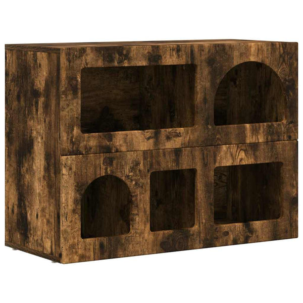 Sideboard Geräucherte Eiche 80,5 cm