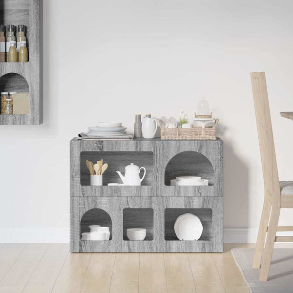 Sideboard Grau Sonoma 80,5 cm