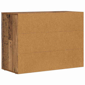 vidaXL Commode en aggloméré recyclé 80,5 x 35 x 59 cm