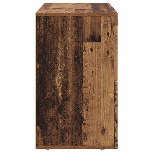 vidaXL Commode en aggloméré recyclé 80,5 x 35 x 59 cm