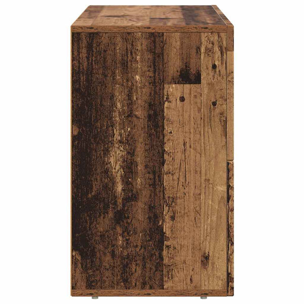 vidaXL Commode en aggloméré recyclé 80,5 x 35 x 59 cm