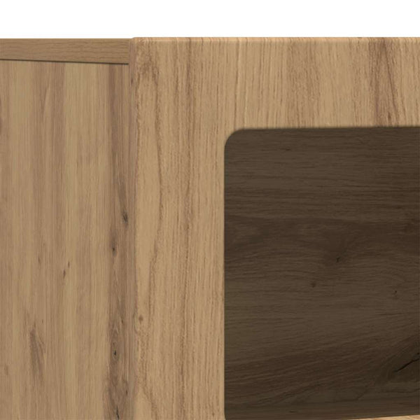 vidaXL Buffet Chêne Artisan 80,5 x 35 x 59 cm Bois d'ingénierie