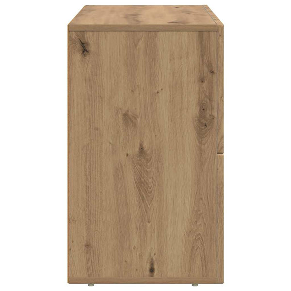 vidaXL Buffet Chêne Artisan 80,5 x 35 x 59 cm Bois d'ingénierie
