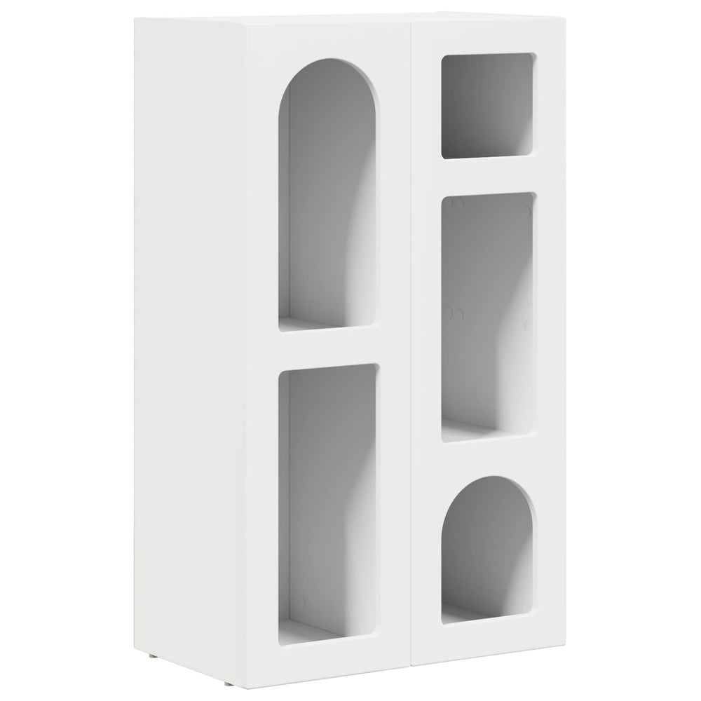 vidaXL Sideboard White 59 x 35 x 100.5 cm Engineered Wood