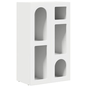 vidaXL Buffet blanc 59 x 35 x 100,5 cm bois d'ingénierie