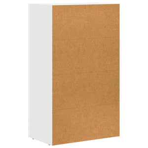 vidaXL Buffet blanc 59 x 35 x 100,5 cm bois d'ingénierie