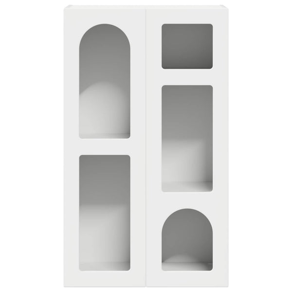 vidaXL Buffet blanc 59 x 35 x 100,5 cm bois d'ingénierie