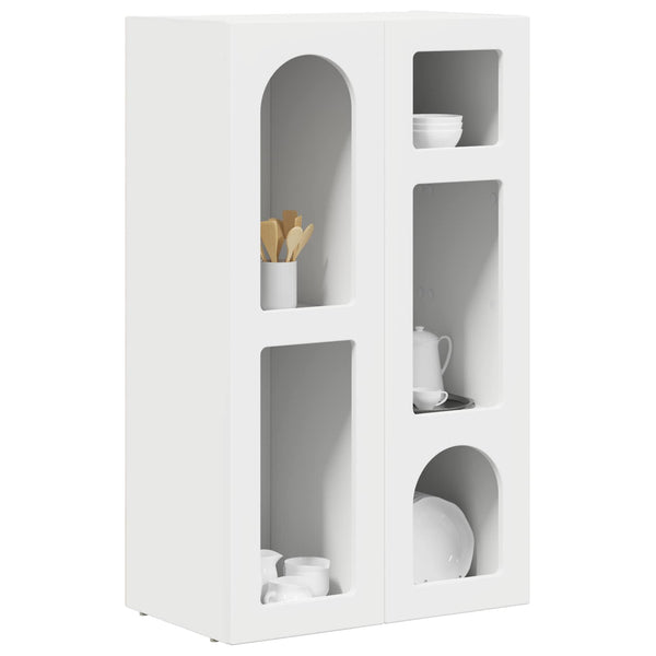 vidaXL Buffet blanc 59 x 35 x 100,5 cm bois d'ingénierie