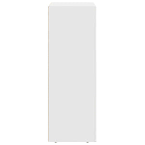 vidaXL Buffet blanc 59 x 35 x 100,5 cm bois d'ingénierie