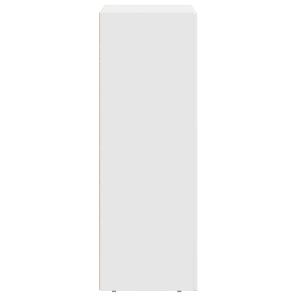 vidaXL Buffet blanc 59 x 35 x 100,5 cm bois d'ingénierie