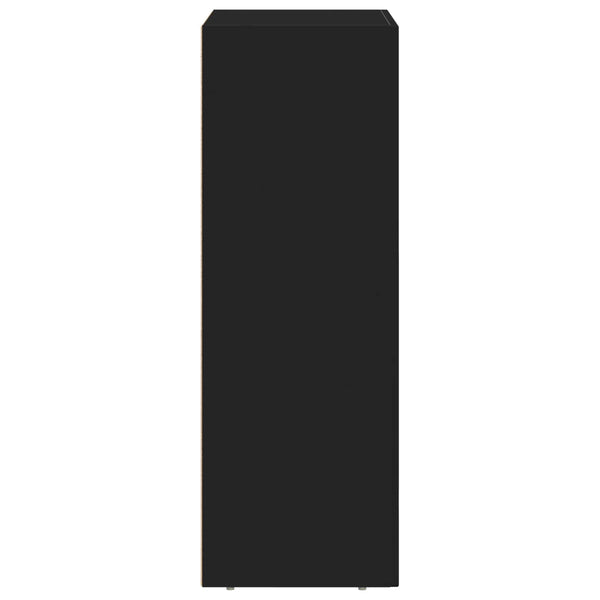 vidaXL Buffet noir 59 x 35 x 100,5 cm Aggloméré
