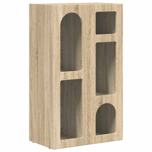 vidaXL Buffet chêne Sonoma 59 x 35 x 100,5 cm bois d'ingénierie