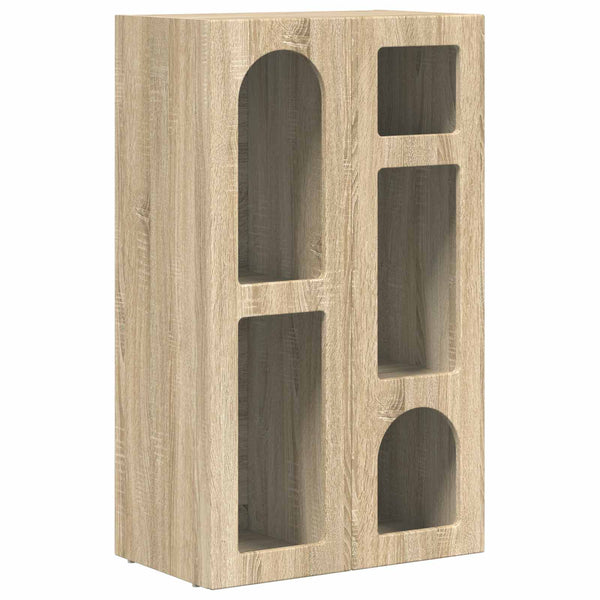 vidaXL Buffet chêne Sonoma 59 x 35 x 100,5 cm bois d'ingénierie
