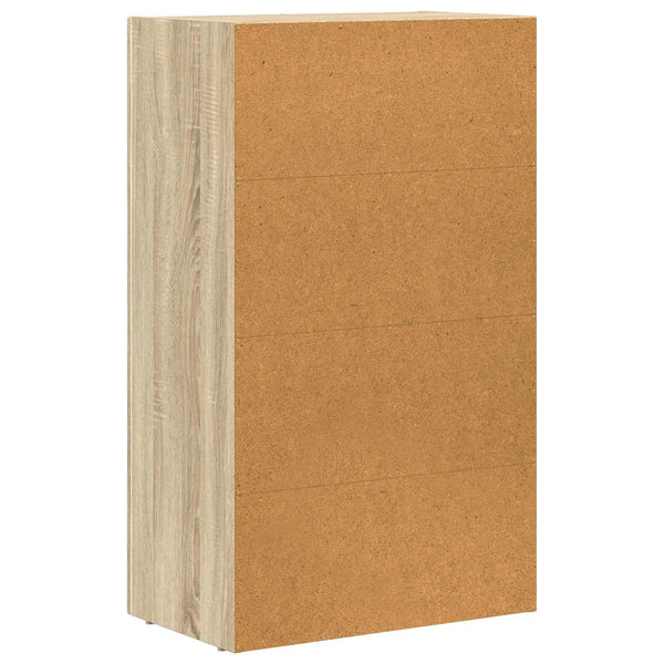 vidaXL Buffet chêne Sonoma 59 x 35 x 100,5 cm bois d'ingénierie