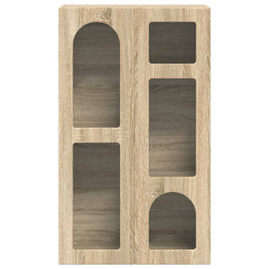 vidaXL Buffet chêne Sonoma 59 x 35 x 100,5 cm bois d'ingénierie
