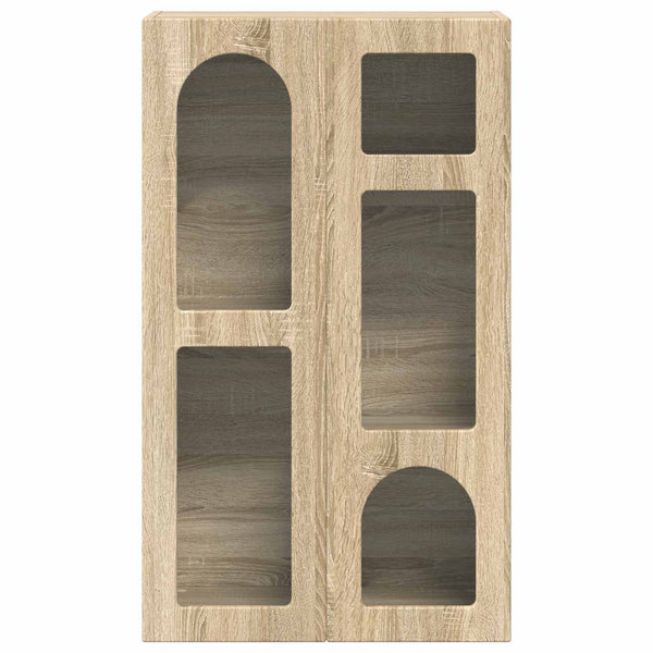 vidaXL Buffet chêne Sonoma 59 x 35 x 100,5 cm bois d'ingénierie