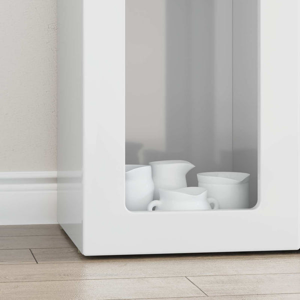 Sideboard Hochglanz Weiß 59x35x100,5 cm