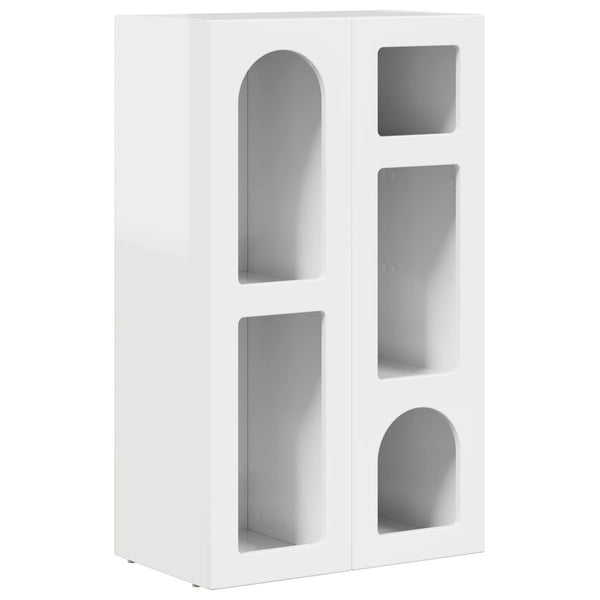 Sideboard Hochglanz Weiß 59x35x100,5 cm
