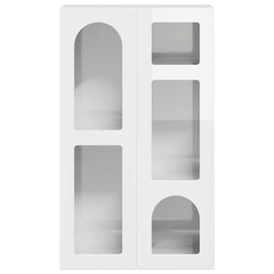 Sideboard Hochglanz Weiß 59x35x100,5 cm