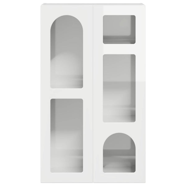 Sideboard Hochglanz Weiß 59x35x100,5 cm
