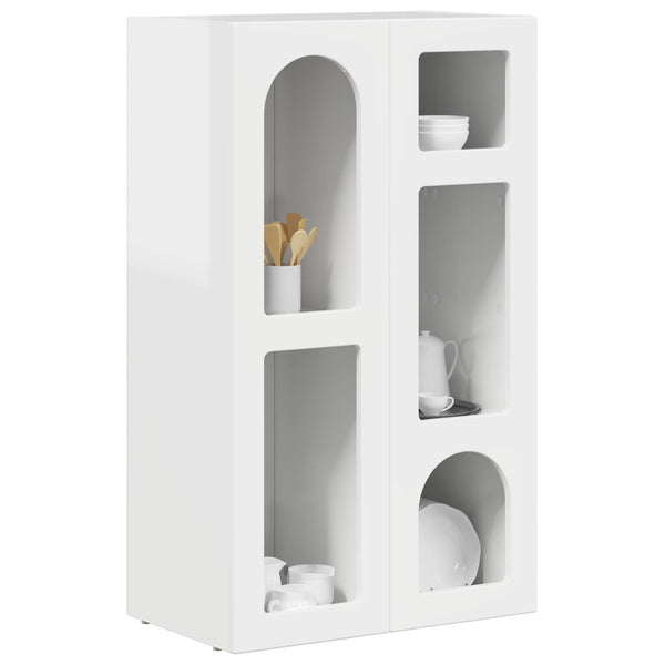 Sideboard Hochglanz Weiß 59x35x100,5 cm