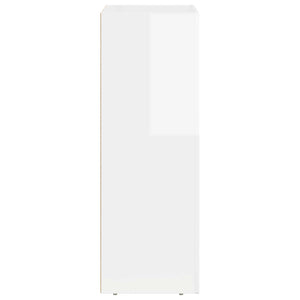 Sideboard Hochglanz Weiß 59x35x100,5 cm