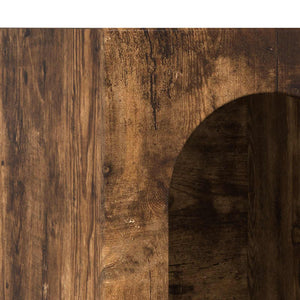 Sideboard Geräucherte Eiche 59x35x100.5 cm