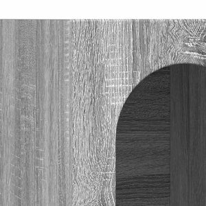 vidaXL Buffet bas gris Sonoma 59 x 35 x 100,5 cm, bois d'ingénierie