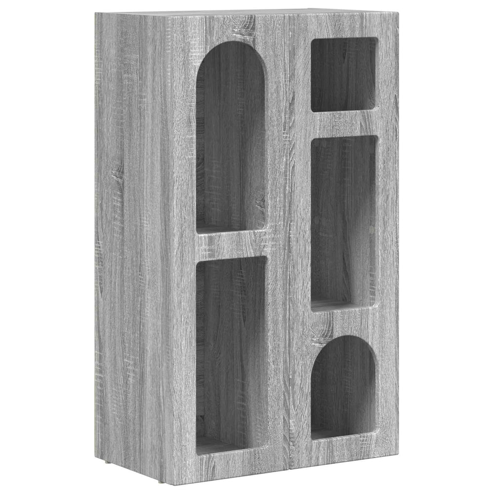 Sideboard Graues Sonoma 59x35x100,5 cm