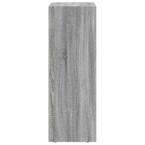 vidaXL Buffet bas gris Sonoma 59 x 35 x 100,5 cm, bois d'ingénierie