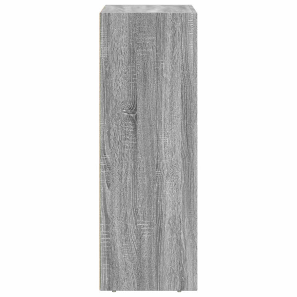 vidaXL Buffet bas gris Sonoma 59 x 35 x 100,5 cm, bois d'ingénierie