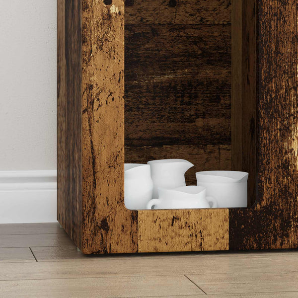 vidaXL Buffet bois de récupération 59 x 35 x 100,5 cm Bois d'ingénierie